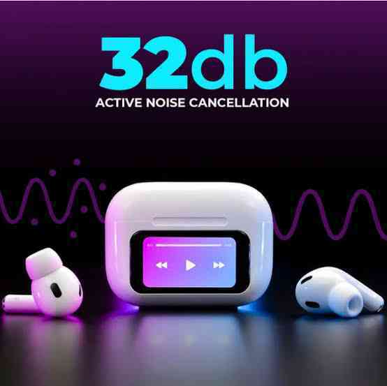 A9 pro airpods ANC-ENC display